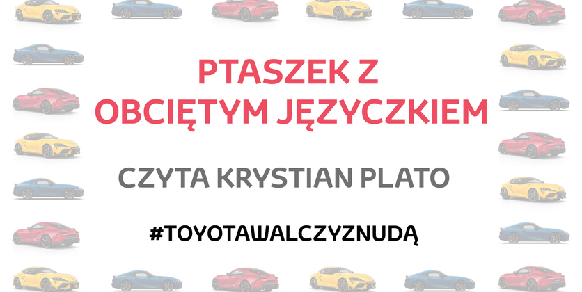 Bajka "Ptaszek z obciętym języczkiem" – czyta Krystian Plato