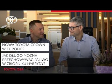 Nowa Toyota Crown w Europie? Jak długo można przechowywać paliwo w zbiorniku hybrydy? | Toyota Q&A