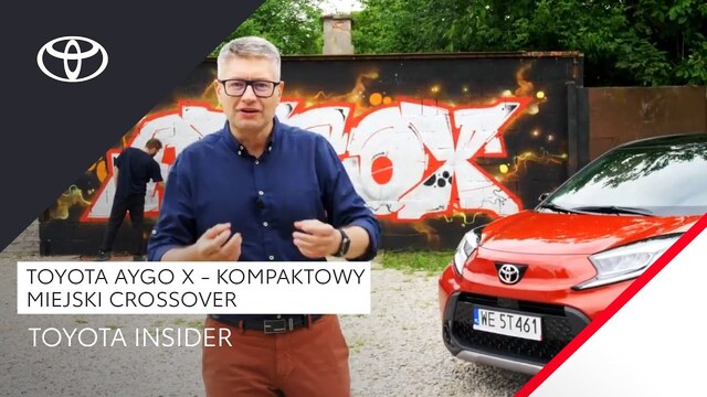 Kompaktowy miejski crossover - Toyota Aygo X | Toyota Insider