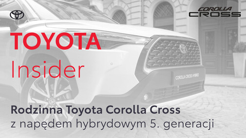 Rodzinna Toyota Corolla Cross z napędem hybrydowym 5. generacji | Toyota Insider