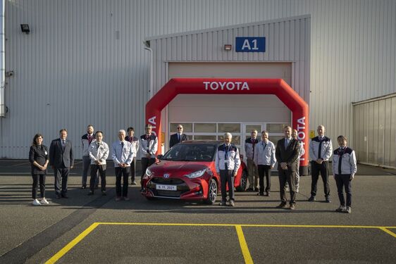  Toyota rozpoczyna produkcję Yarisa w Czechach