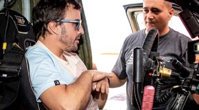 Fernando Alonso przetestował dakarową Toyotę Hilux