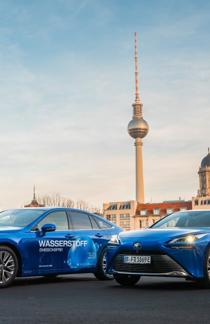 Toyoty Mirai przejechały już ponad milion kilometrów w Berlinie