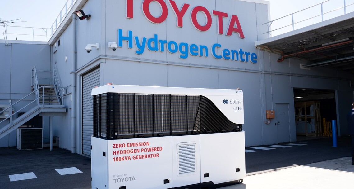 Toyota rozpocznie montaż i sprzedaż generatorów na wodorowe ogniwa paliwowe w Australii