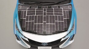 NEDO, Sharp i Toyota będą testować pojazdy elektryczne wyposażone w wysokowydajne baterie słoneczne