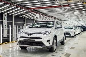﻿V petrohradském závodu Toyoty byla zahájena výroba modelu RAV4