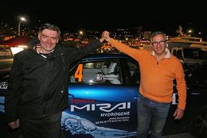 VÍŤAZSTVO VODÍKOVEJ TOYOTY MIRAI NA E-RELY MONTE CARLO