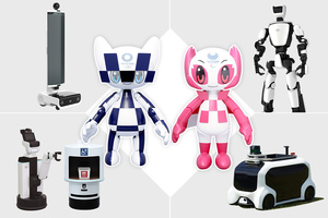 Na olympiáde v Tokiu napomôže pohybu päť typov robotov Toyota 