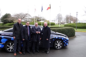 Toyota Mirai testowana przez Parlament Europejski
