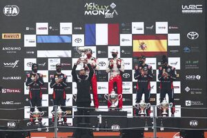Kierowca TOYOTA GAZOO Racing WRT Sébastien Ogier zdobył tytuł rajdowego mistrza świata 2020