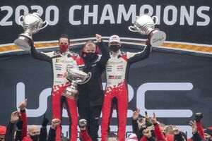 Rely Monza: Ogier a Ingrassia z TOYOTA GAZOO Racing po siedmykrát majstri sveta