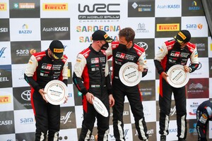 Imponujący wynik TOYOTA GAZOO Racing na Sardynii. Yaris WRC dominuje w mistrzostwach świata