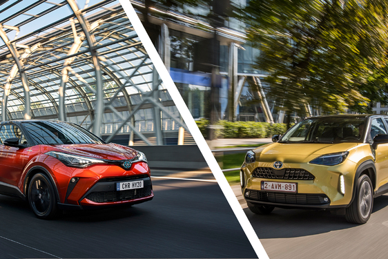 Miejski crossover hybrydowy Toyota C-HR oraz Toyota Yaris Cross