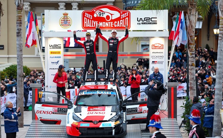 Rely Monte Carlo: Vyhral Ogier, Toyota na prvých dvoch miestach