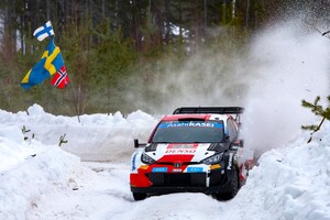 Švédská rallye: TOYOTA GAZOO Racing si dojela pro čtvrté a páté místo 