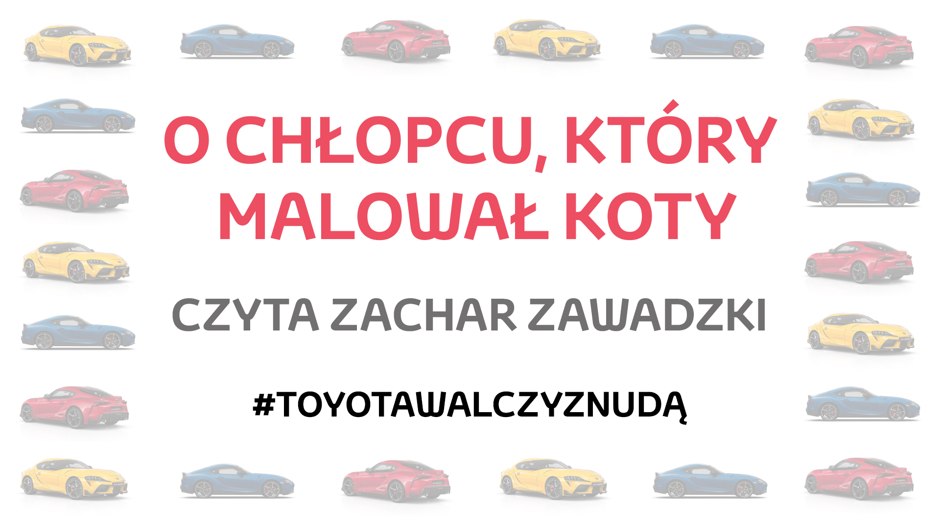 Bajka „O chłopcu, który malował koty” – czyta Zachar Zawadzki