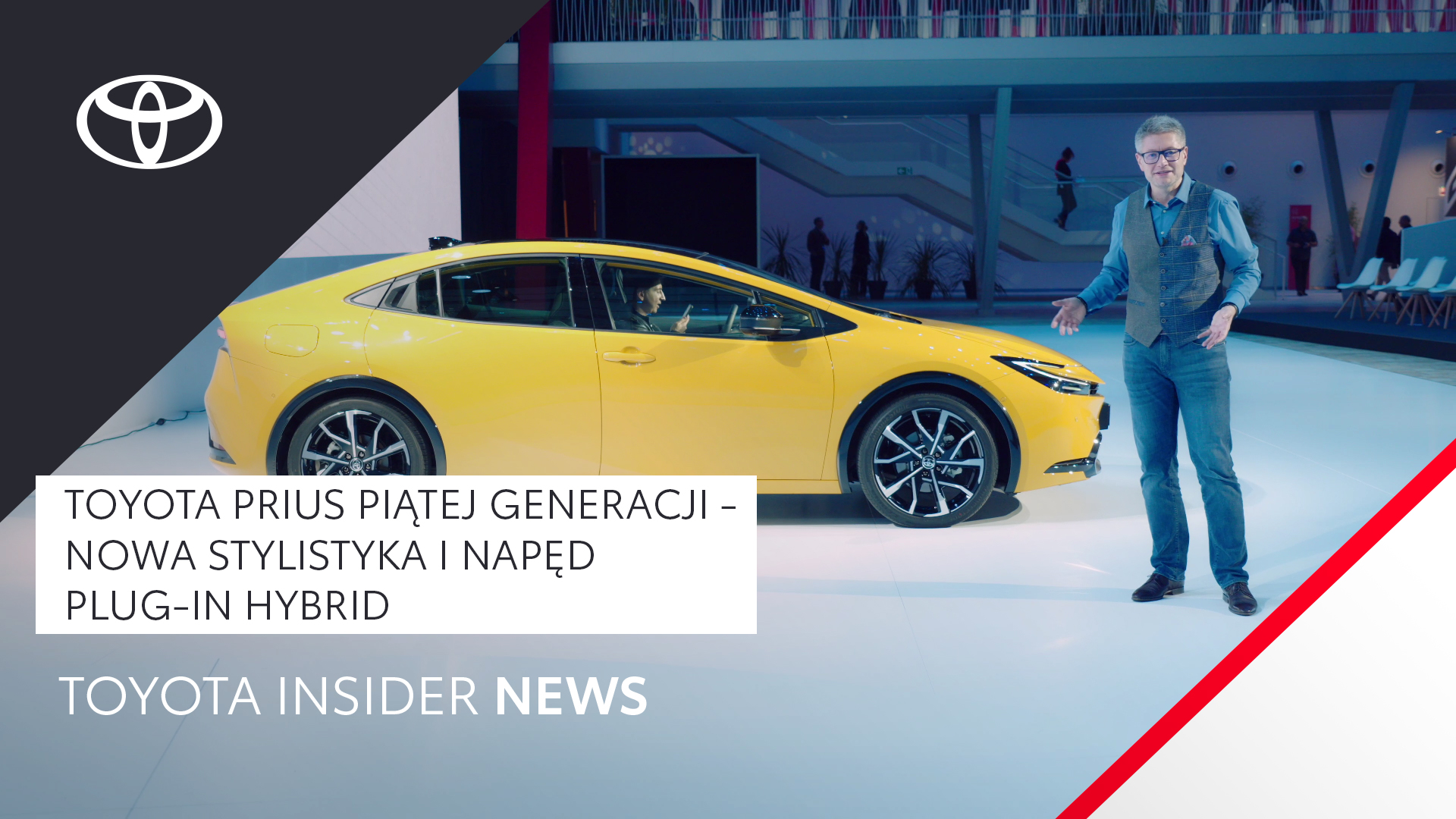 Toyota Prius piątej generacji - nowa stylistyka i napęd plug-in hybrid | Toyota Insider News