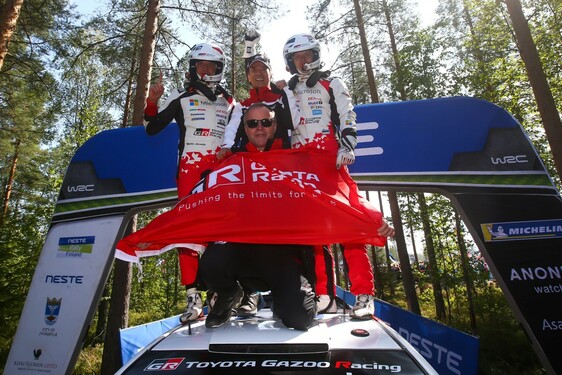 Tänak i Toyota Yaris WRC znów wygrywają w Finlandii