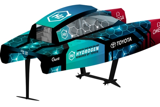 Technologia ogniw paliwowych Toyoty debiutuje w łodzi wyścigowej z napędem wodorowym