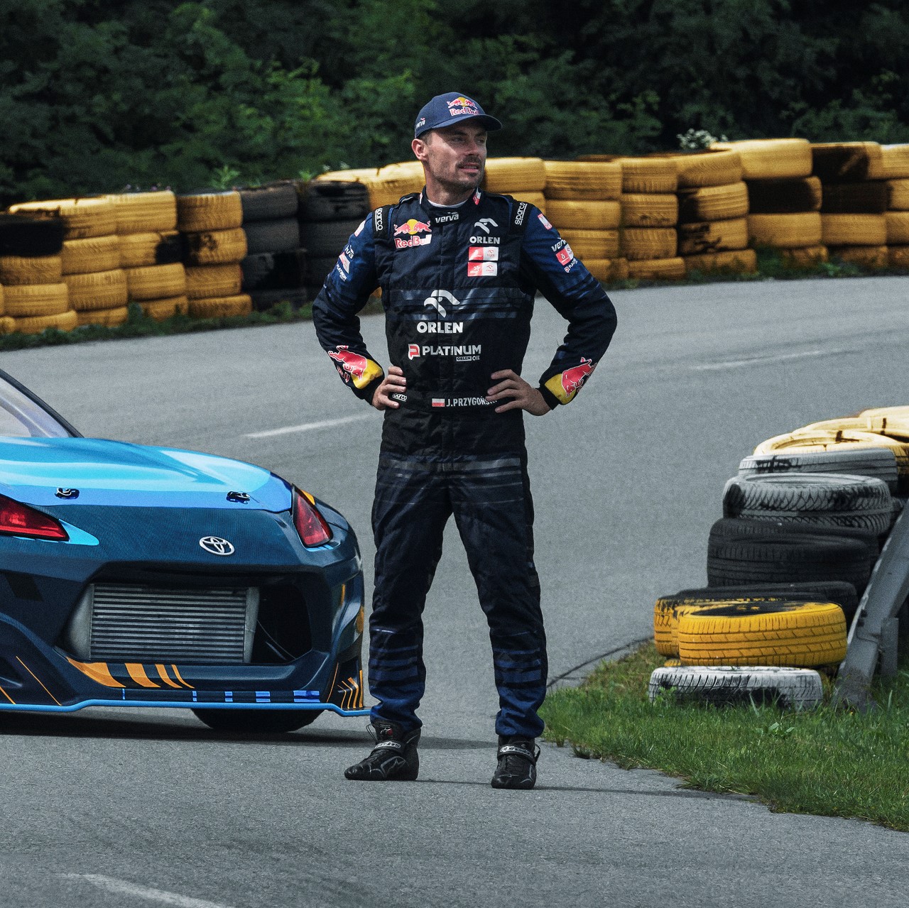 Toyota GR86 nowym samochodem driftingowym Kuby Przygońskiego