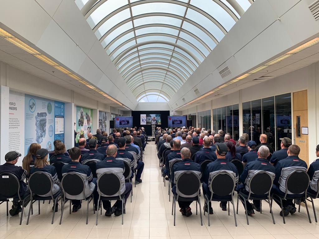 Toyota produkuje silniki w brytyjskiej fabryce w Deeside od 30 lat