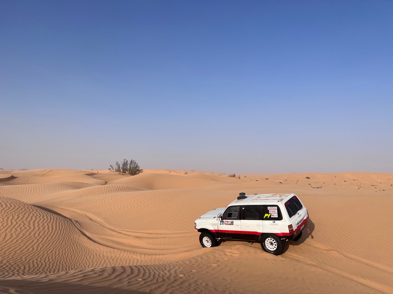 Klasycznym Land Cruiserem na Rajd Dakar