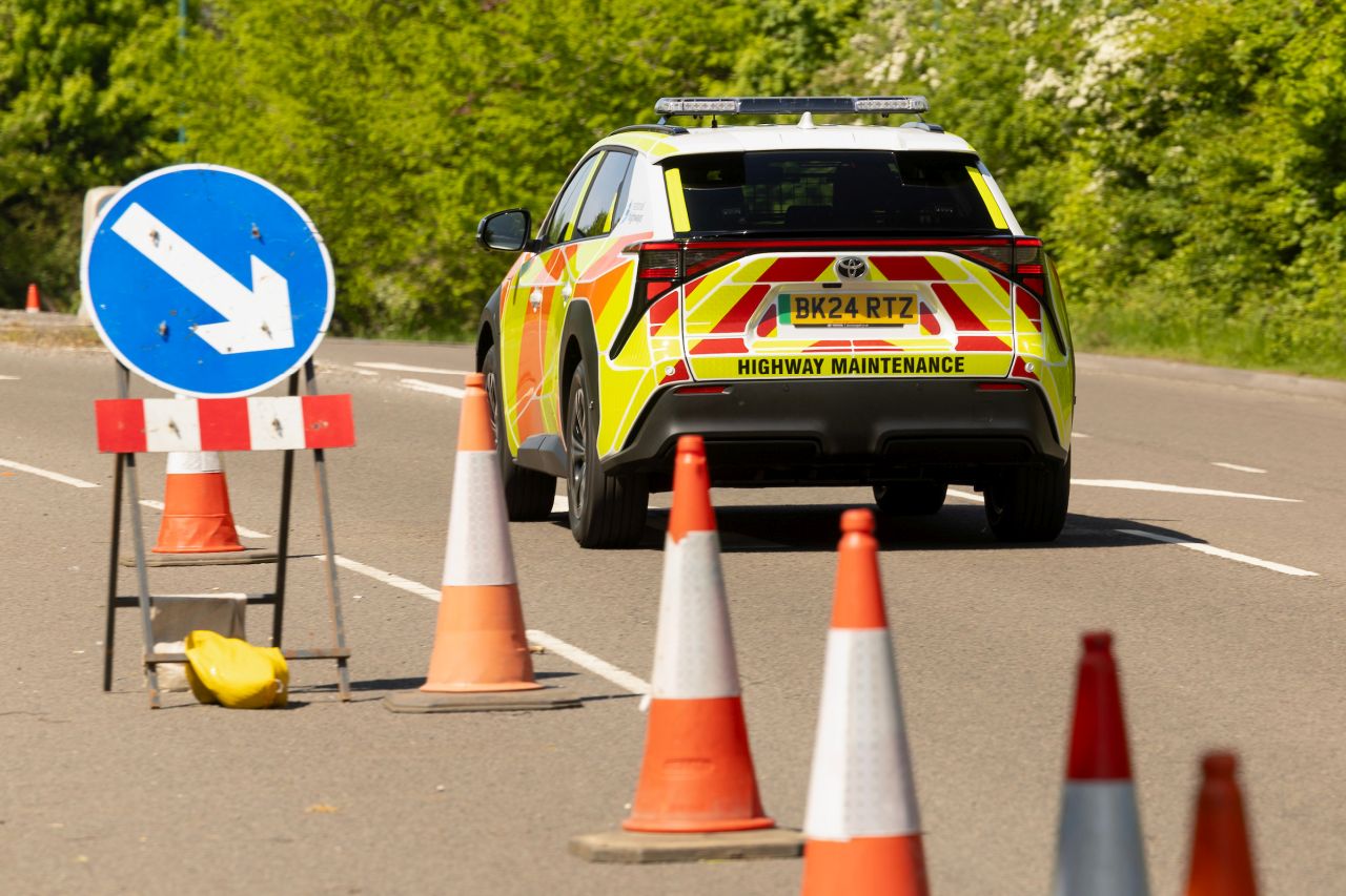 Toyota bZ4X elektryfikuje flotę brytyjskiego National Highways