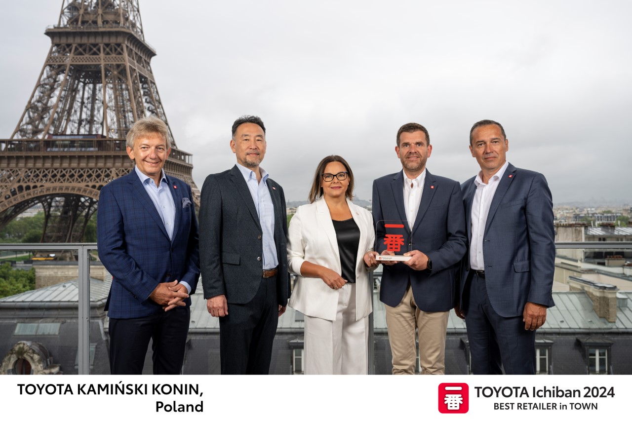 Trzy polskie salony z nagrodą Ichiban. Toyota wyróżniła najlepszych dealerów w Europie