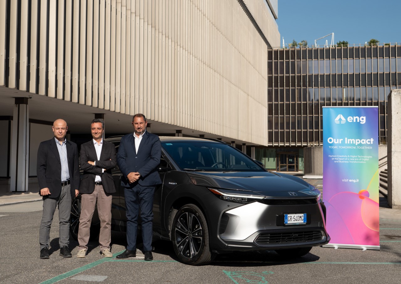 Toyota bZ4X elektryfikuje flotę grupy Engineering