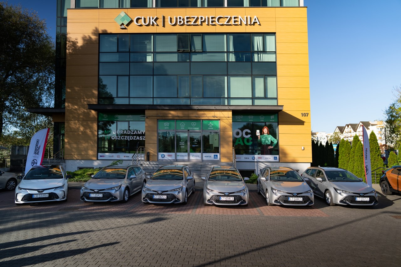 Hybrydowe Corolle TS Kombi we flocie CUK Ubezpieczenia