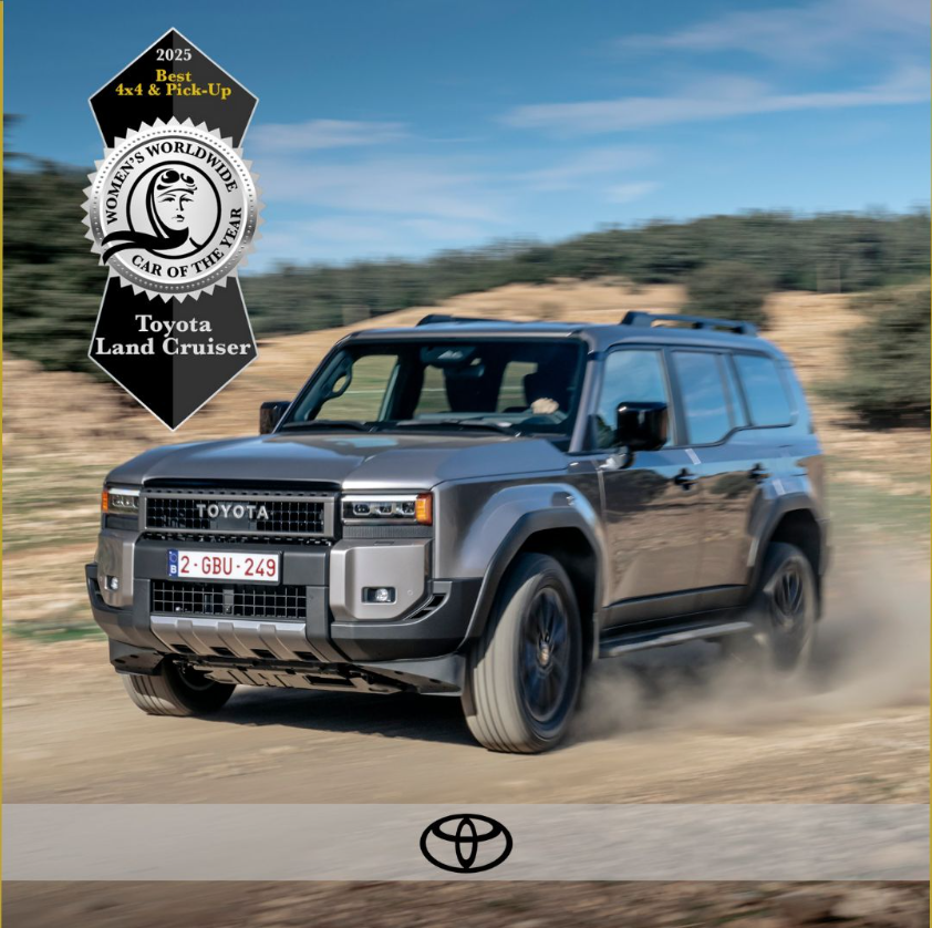 Toyota Land Cruiser z tytułem w Women’s Worldwide Car of the Year 2025