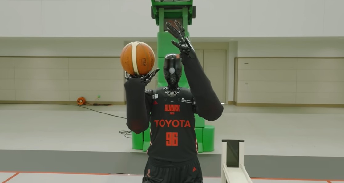 Robot-koszykarz Toyoty ustanowił już drugi rekord Guinnessa