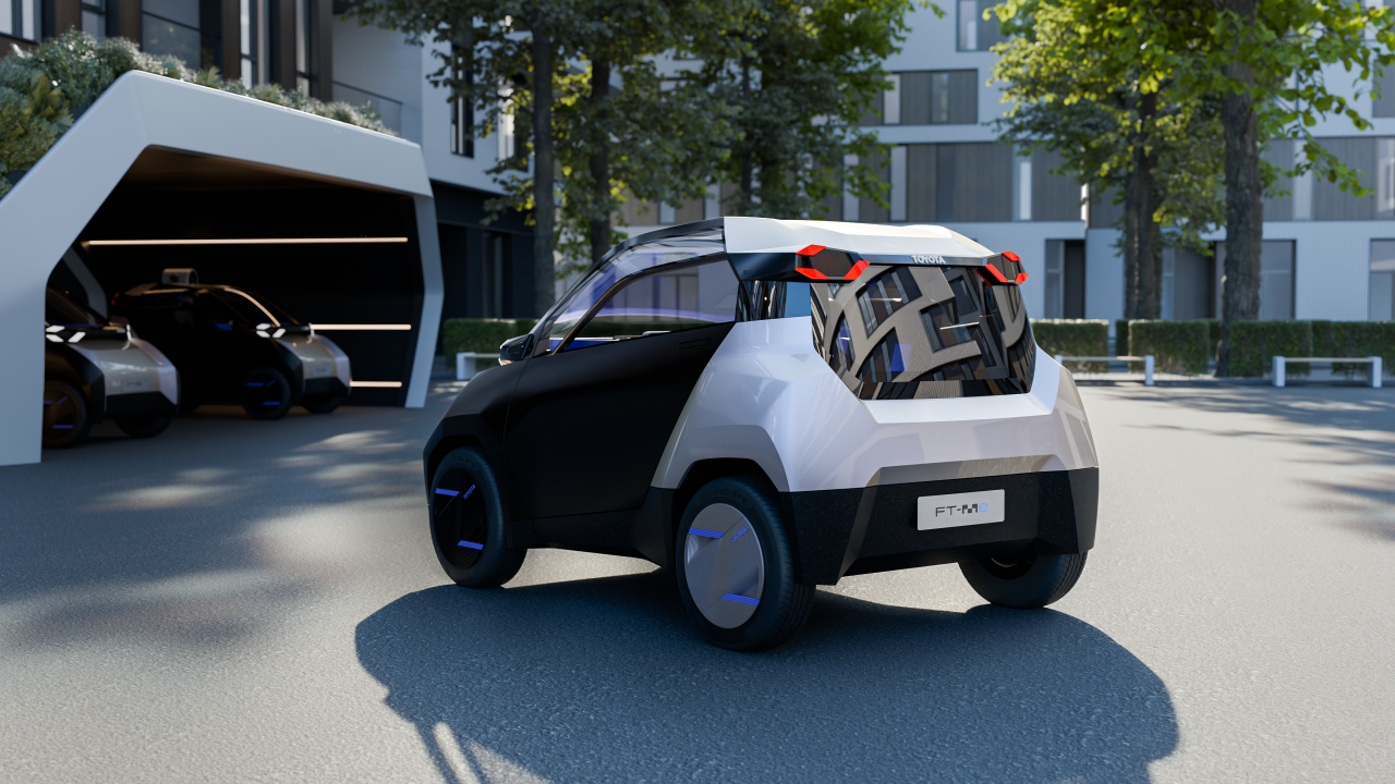 Toyota zaprezentowała FT-Me, elektryczny pojazd dla Europy ułatwiający miejską mobilność