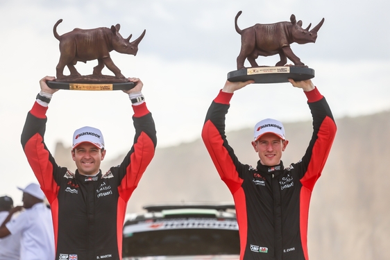 TOYOTA GAZOO Racing zdobywa piąte z rzędu zwycięstwo w Rajdzie Safari 
