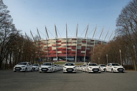 100 hybrydowych Yarisów dołączyło do floty UNIQA