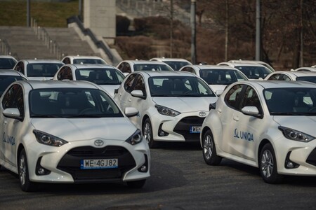 100 hybrydowych Yarisów dołączyło do floty UNIQA