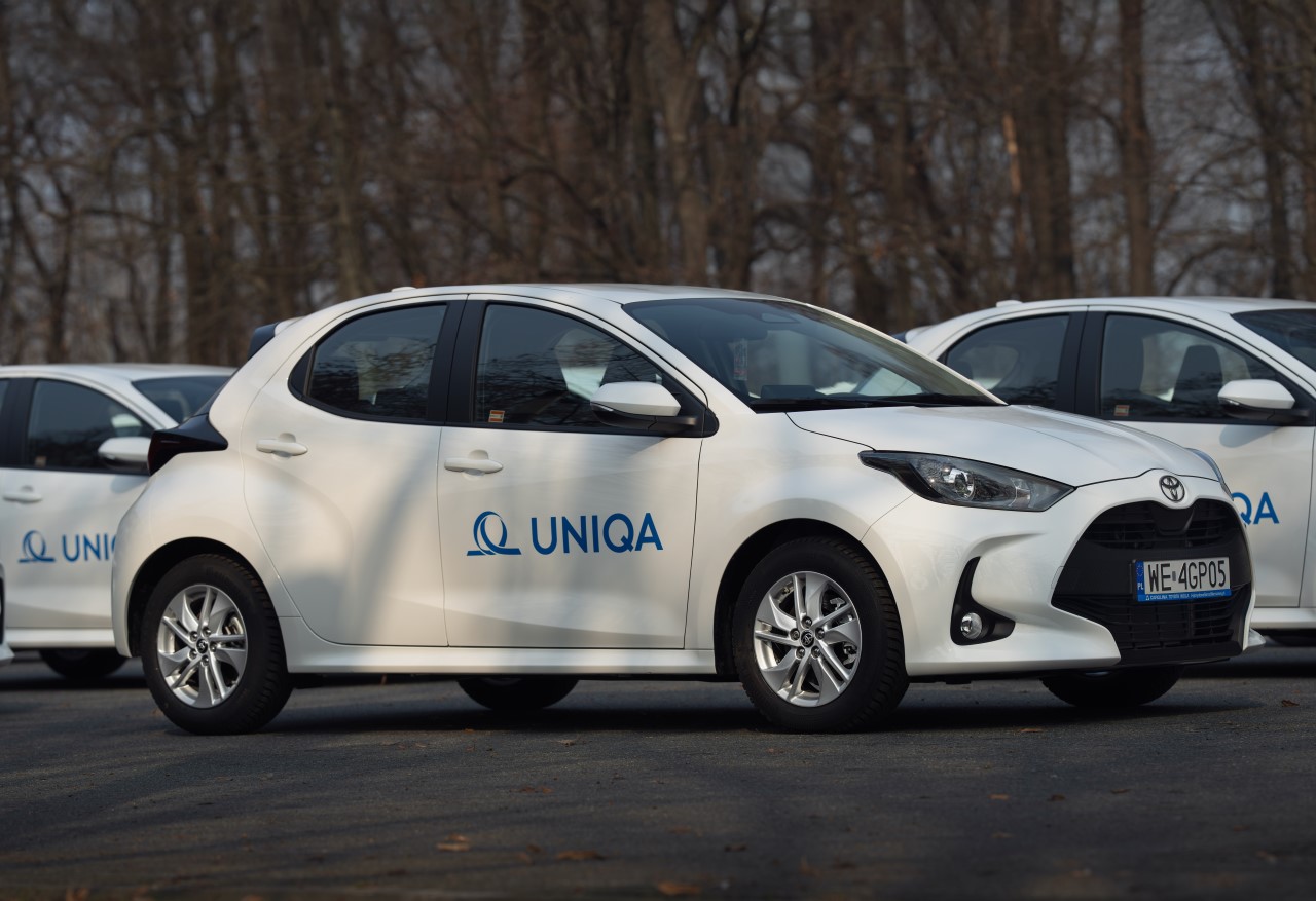 100 hybrydowych Yarisów dołączyło do floty UNIQA