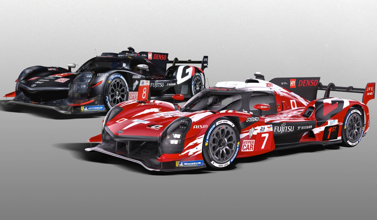 Wyjątkowe barwy Toyoty GR010 HYBRID na 40-lecie startów marki w Le Mans 24h