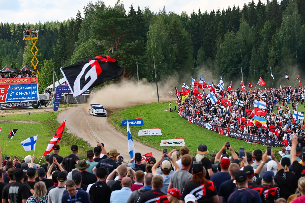 Toyota zgarnia wszystko w Rajdzie Finlandii