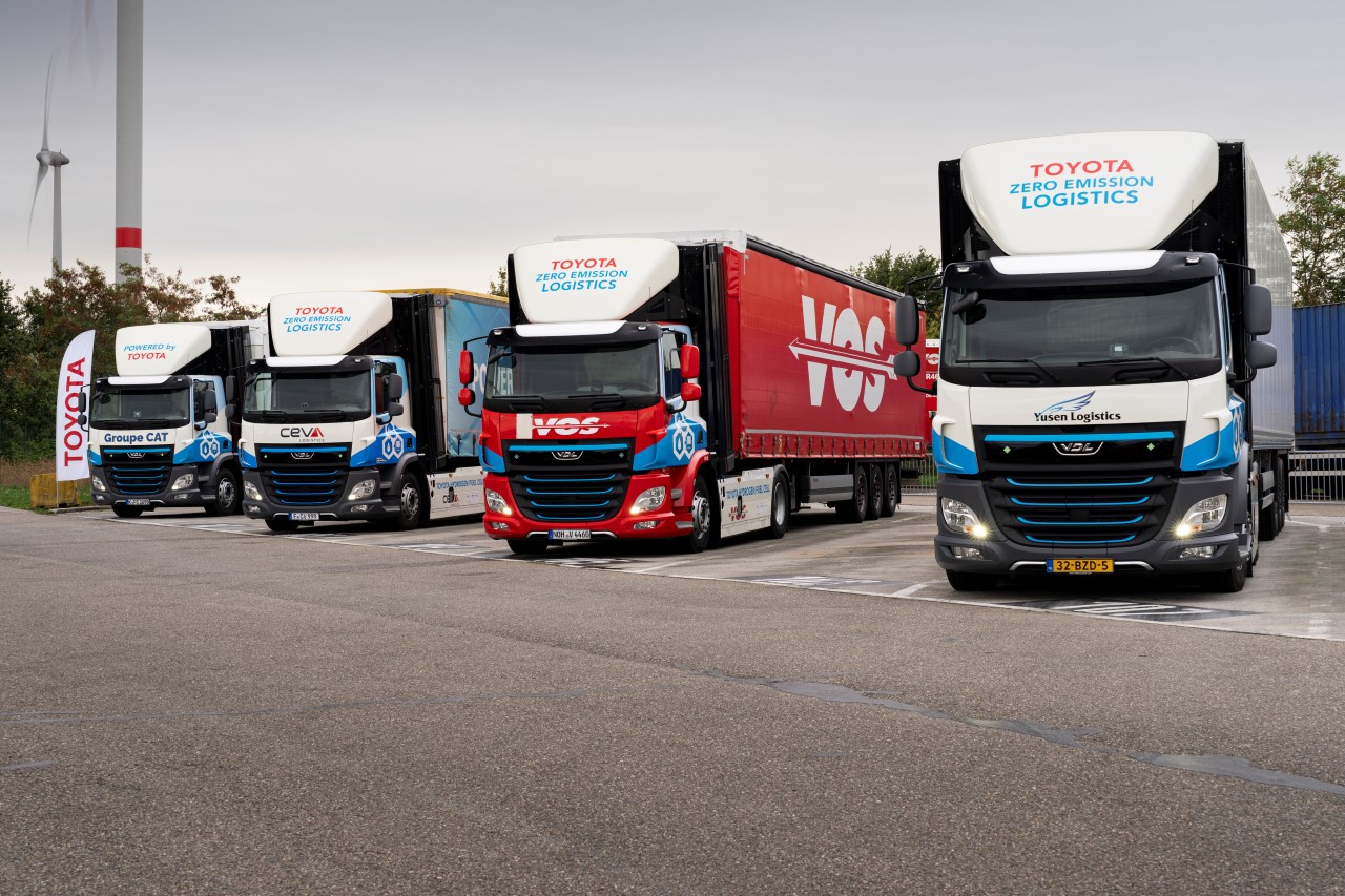 Wodorowe ciężarówki w europejskiej logistyce Toyoty pokonały 80 tysięcy kilometrów