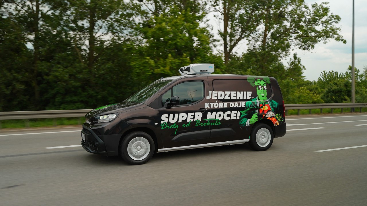 150 Toyot PROACE CITY z zabudową izotermiczną we flocie cateringu Diety od Brokuła