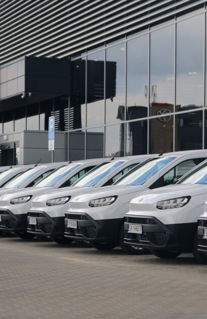 19 Toyot PROACE CITY pomoże w pracy kominiarzom ze Śląska