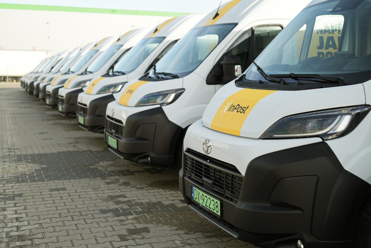 500 Toyot PROACE MAX Electric dołączy do floty firmy InPost