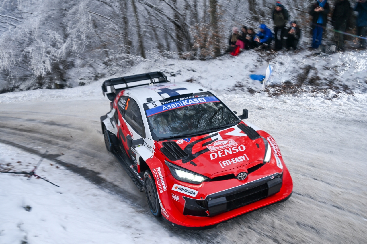 Toyota dominuje w WRC 2026 – Oliver Solberg zwycięzcą Rajdu Monte Carlo