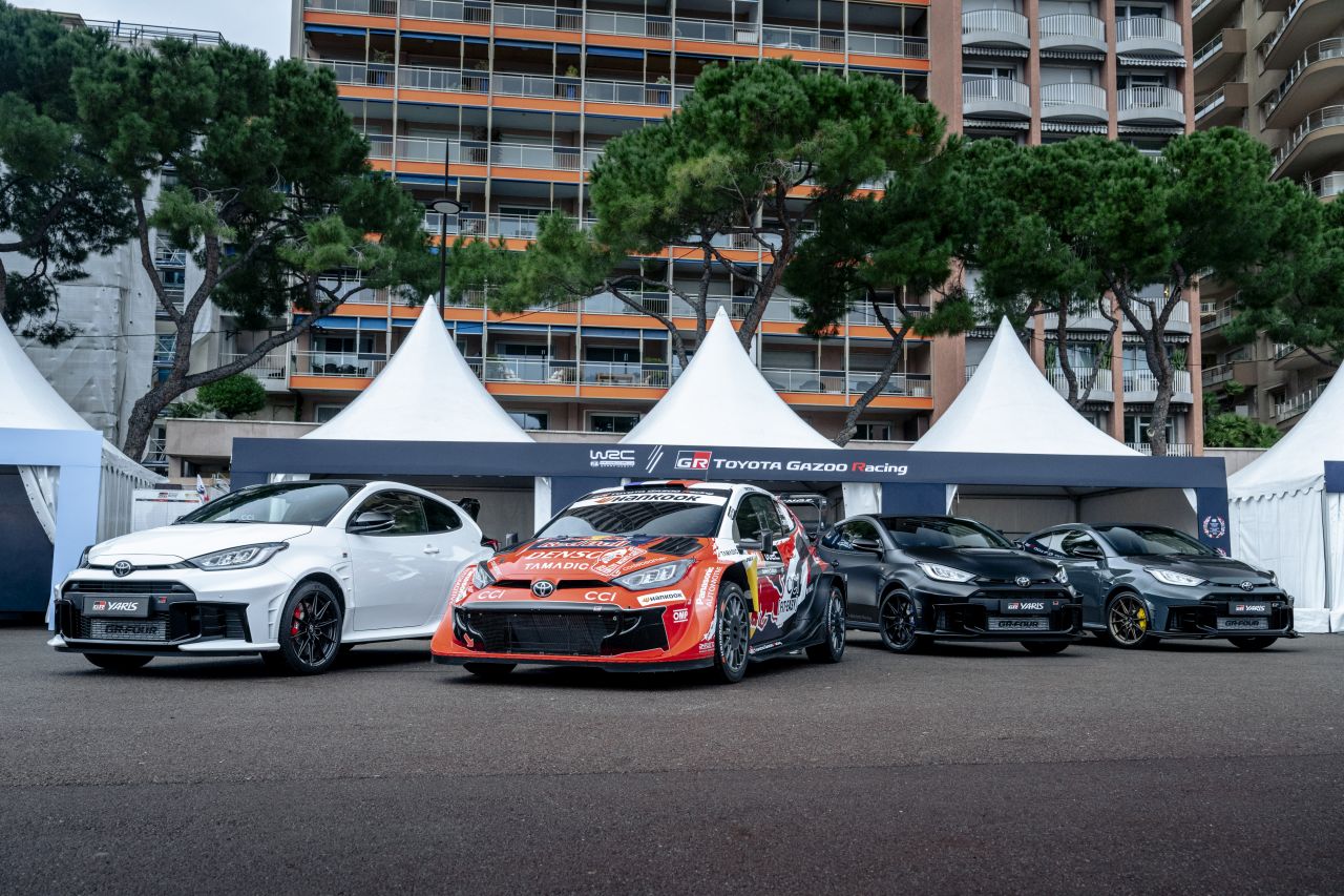 Nowy GR Yaris Aero Performance oraz limitowane wersje specjalne pokazane podczas Rajdu Monte Carlo