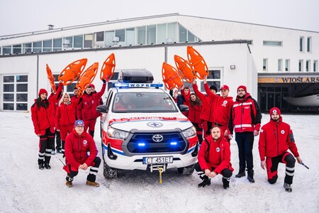 Osiem samochodów Toyoty rozpoczęło służbę w WOPR Województwa Kujawsko-Pomorskiego