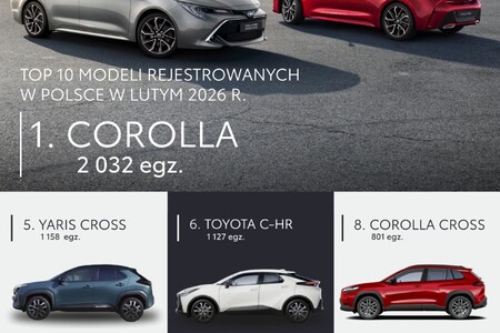 Toyota powiększa przewagę na polskim rynku. Lider wśród klientów indywidualnych i flot