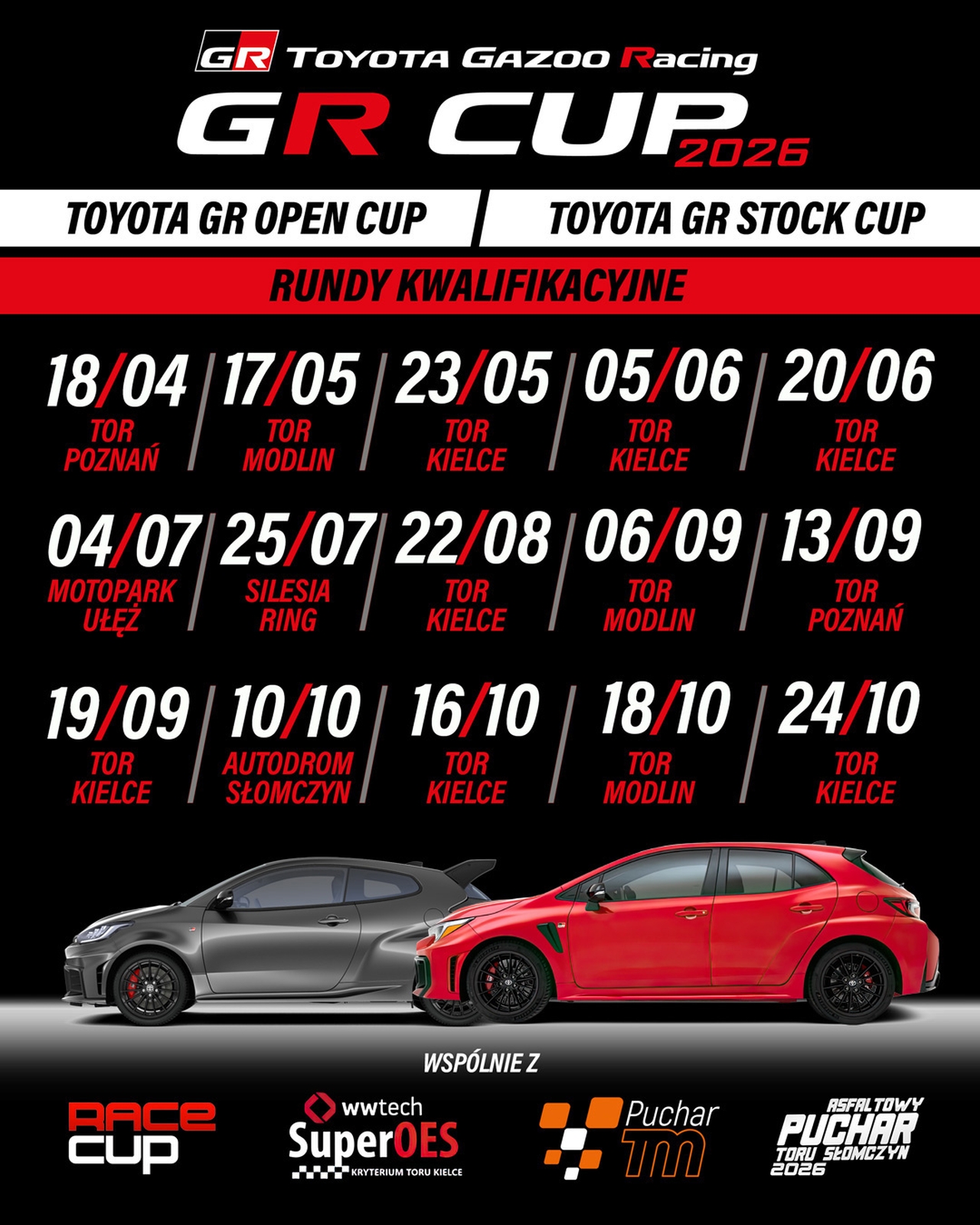 Piąty sezon TOYOTA GR CUP: nowa formuła, więcej możliwości i jeszcze szerszy dostęp do motorsportu