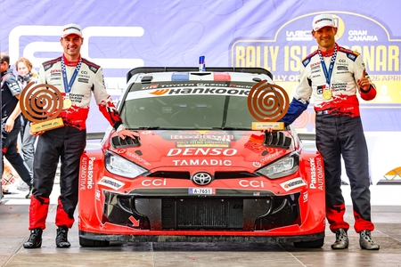 WRC 2026: Dominacja TGR-WRT w Rajdzie Wysp Kanaryjskich. Ogier wygrywa, 300. podium Toyoty w historii!