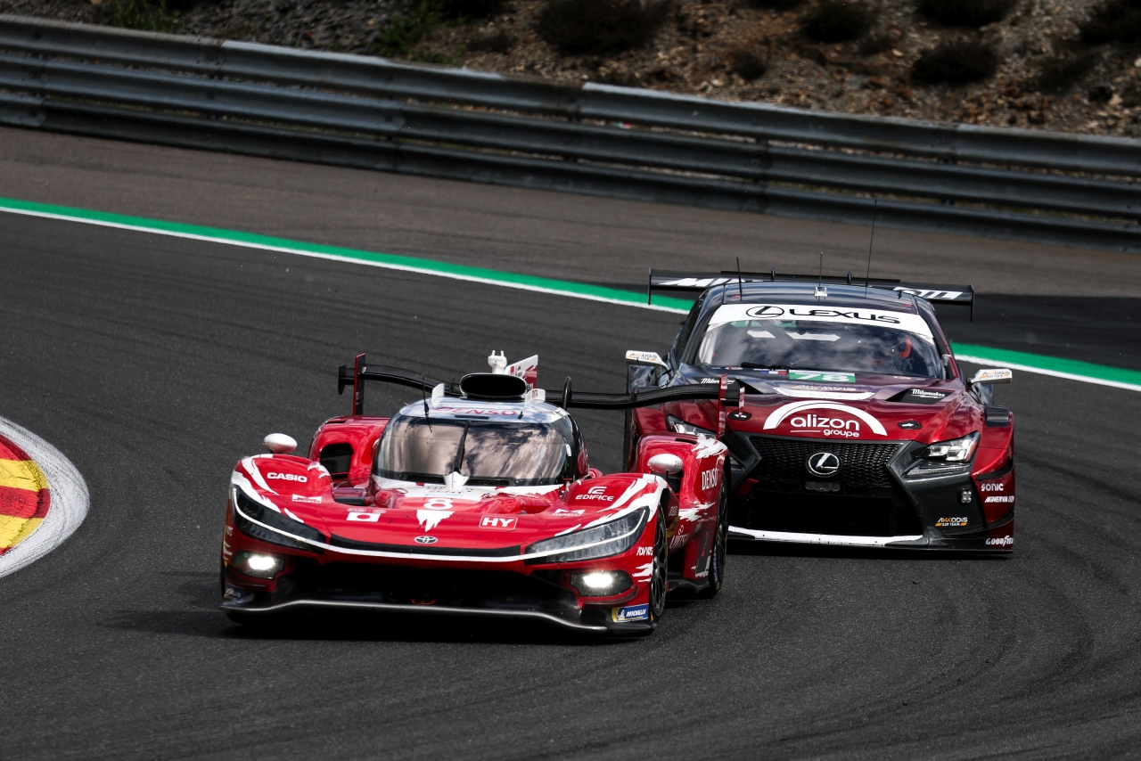 TOYOTA RACING zdobywa cenne punkty na Spa-Francorchamps. TR010 HYBRID gotowe na Le Mans